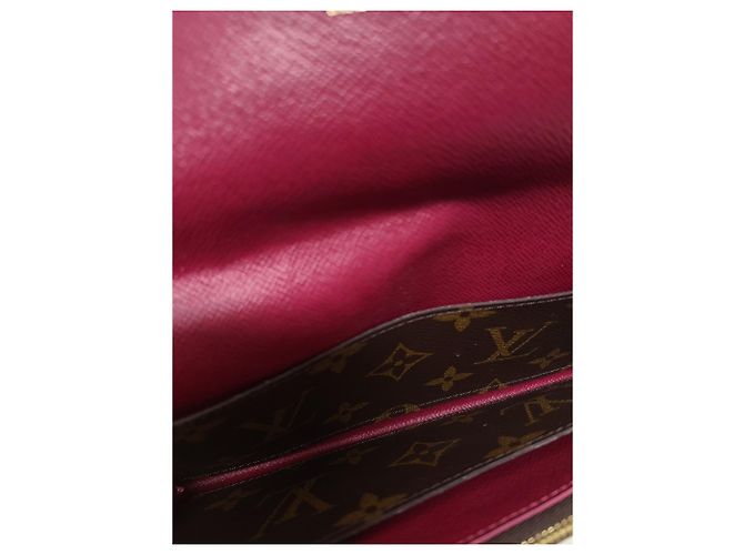 Louis Vuitton Fuchsia Monogram Canvas Emily Wallet Pink - view 4