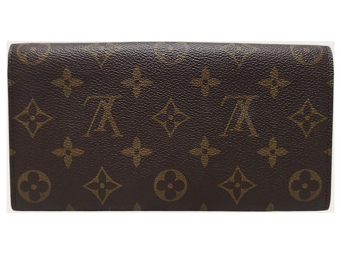 Louis Vuitton Fuchsia Monogram Canvas Emily Wallet Pink - view 5