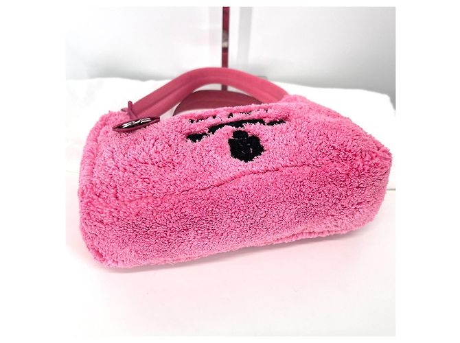 Prada Reedition Terry Mini Hobo Bag Pink - Ansicht 8