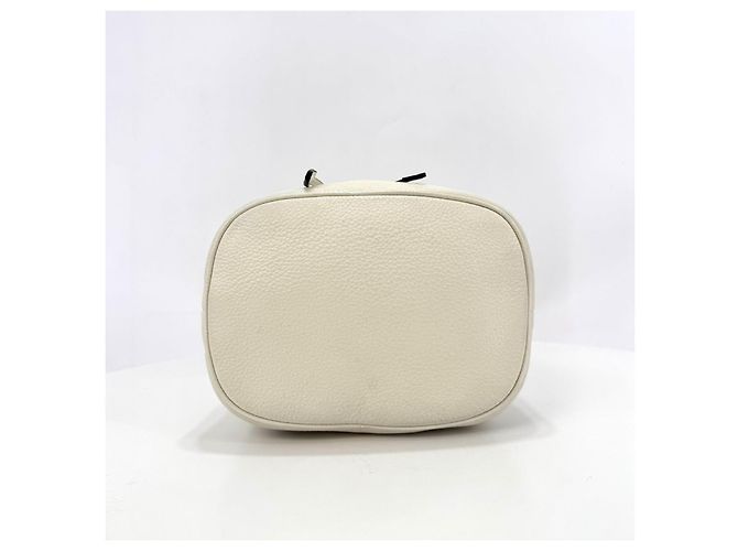 Prada Borsa Bucket Crossbody Vitreous Dino White Bianco - vista 11
