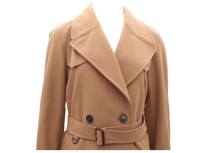 Burberry Cranston Wollentrenchcoat Braun - Ansicht 2