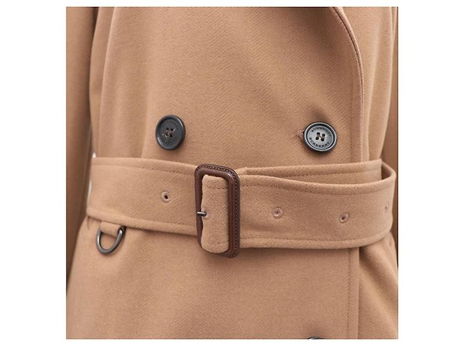 Burberry Cranston Wollentrenchcoat Braun - Ansicht 6