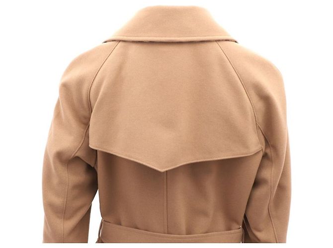 Burberry Cranston Wollentrenchcoat Braun - Ansicht 8