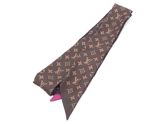 Louis Vuitton Monogram Speedy Tribute to Silk Scarf Nero - vista 6
