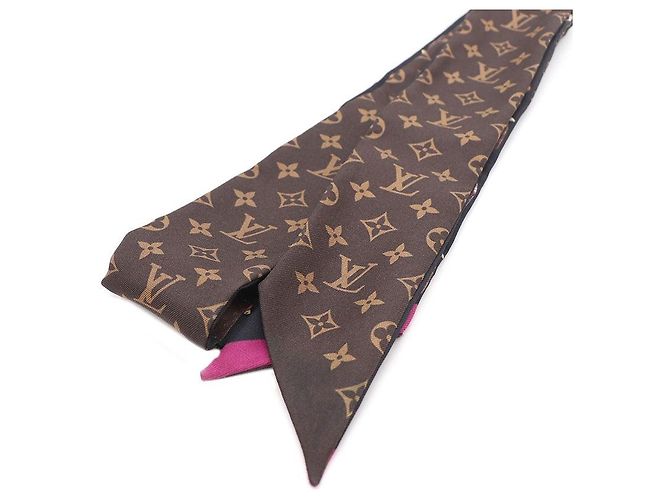 Louis Vuitton Monogram Speedy Tribute to Silk Scarf Nero - vista 7