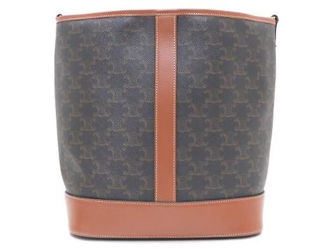 Céline Borsa a secchiello Triope Medium Borsa a spalla e Borsa a tracolla Marrone - vista 3