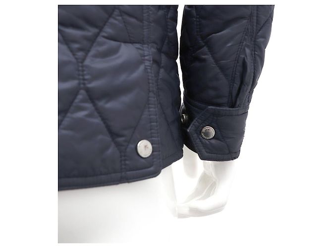 Burberry Steppjacke mit Rautenmuster Blau - Ansicht 11