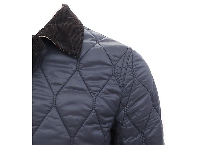 Burberry Steppjacke mit Rautenmuster Blau - Ansicht 5