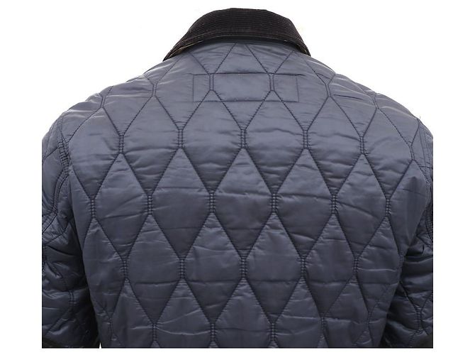 Burberry Steppjacke mit Rautenmuster Blau - Ansicht 9