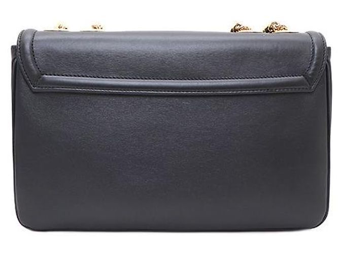 Gucci Borsa a tracolla e crossbody con catena media Tiger Head Nero - vista 3