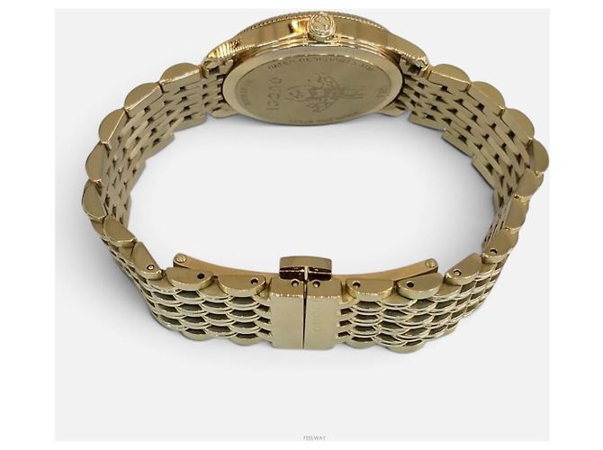 Gucci G-Timeless Quartz Gold Bee Damenuhr Gelb - Ansicht 5