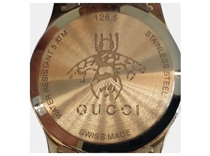 Gucci G-Timeless Quartz Gold Bee Damenuhr Gelb - Ansicht 6