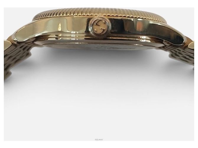 Gucci G-Timeless Quartz Gold Bee Damenuhr Gelb - Ansicht 8