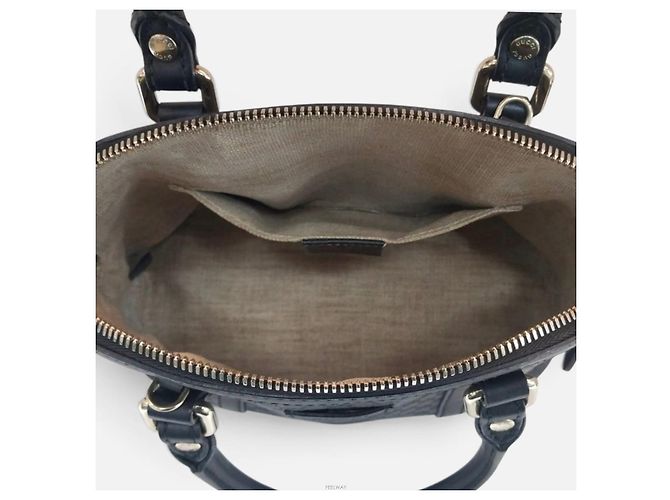 Gucci Mini Dome Tote Bag e Borsa a Tracolla Micro GG Blu - vista 5