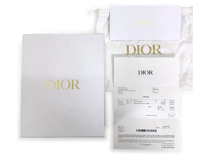 Dior Borsa a tracolla Carriage Suppl in pelle Small Nero - vista 13