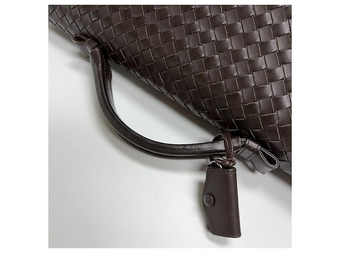 Bottega Veneta Borsetta Intrecciato Marrone - vista 13