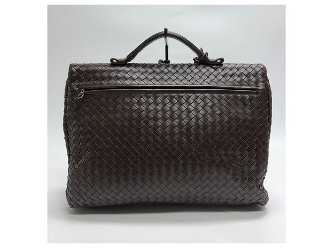 Bottega Veneta Borsetta Intrecciato Marrone - vista 9
