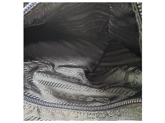 Prada Zaino in nylon Medium Navy Unisex Blu - vista 16