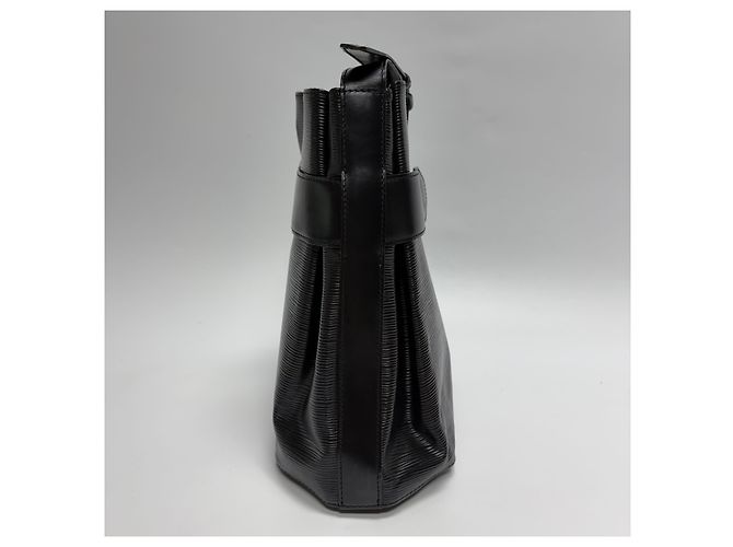 Bucket Louis Vuitton Borsa a Secchiello Saddle PM Borsa a Tracolla Nero - vista 7