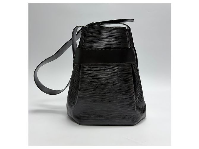 Bucket Louis Vuitton Borsa a Secchiello Saddle PM Borsa a Tracolla Nero - vista 8