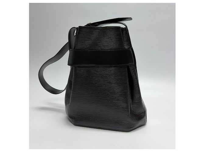 Bucket Louis Vuitton Borsa a Secchiello Saddle PM Borsa a Tracolla Nero - vista 9