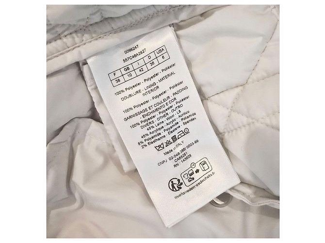 Dior Rollkragenpullover Weiß - Ansicht 7