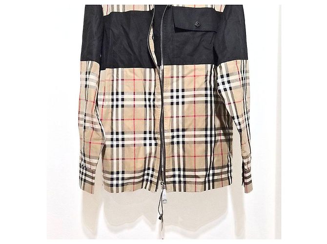 Burberry Vintage Karierter Zip-Jacke Braun - Ansicht 5