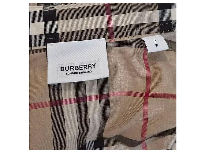 Burberry Vintage Karierter Zip-Jacke Braun - Ansicht 6