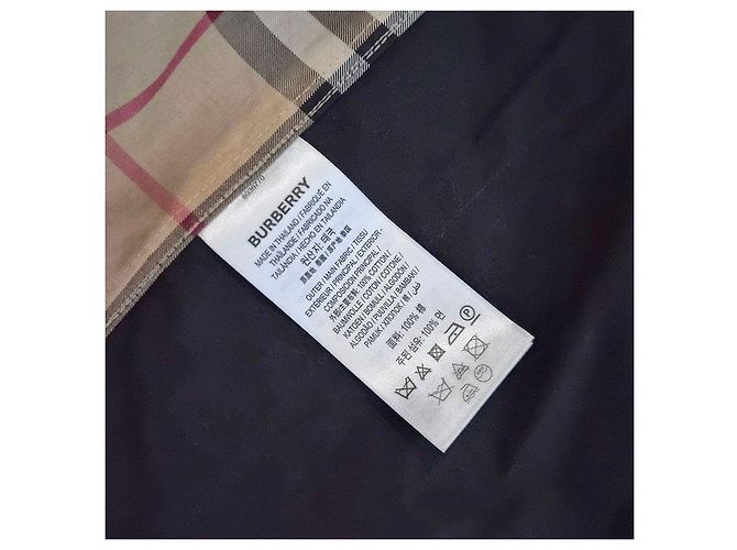 Burberry Vintage Karierter Zip-Jacke Braun - Ansicht 7