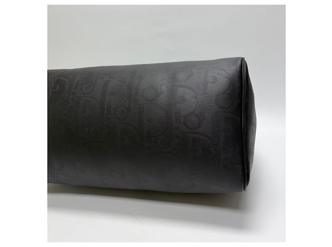 Dior Borsa Boston Trotter Nera Borsa da Viaggio Unisex Nero - vista 17