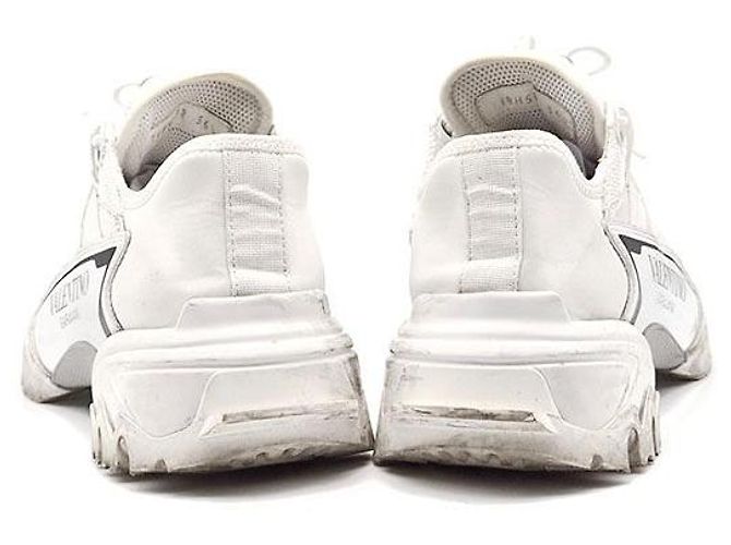 Sneakers Climber Valentino in pelle bianca Bianco - vista 5