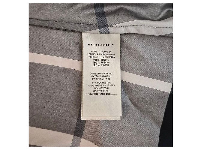 Camicia Burberry in seta a quadri Multicolore - vista 7