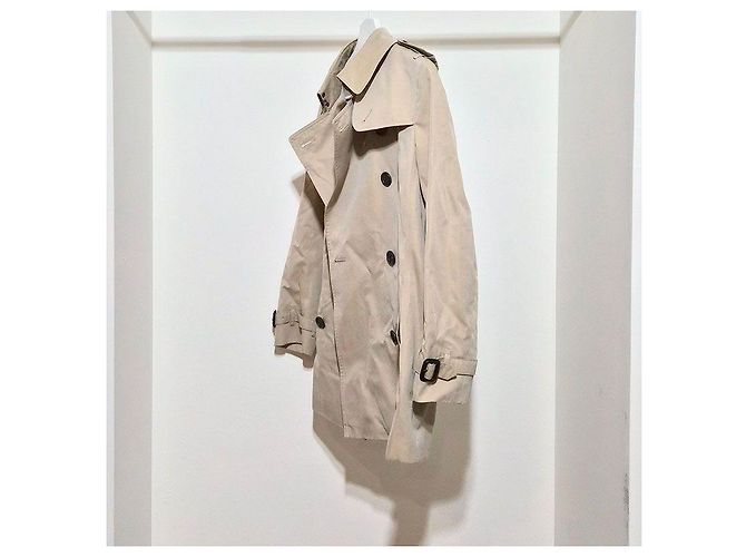 Burberry Gabardina corta Kensington Castaño - vista 2