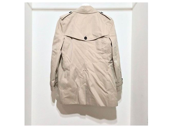 Burberry Gabardina corta Kensington Castaño - vista 3