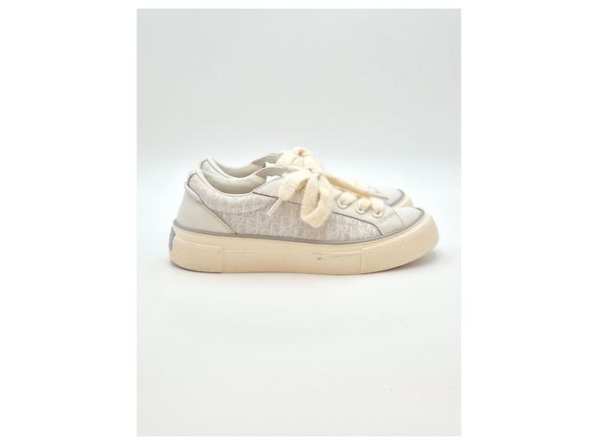 Dior Sneakers Oblique White Bianco - vista 8