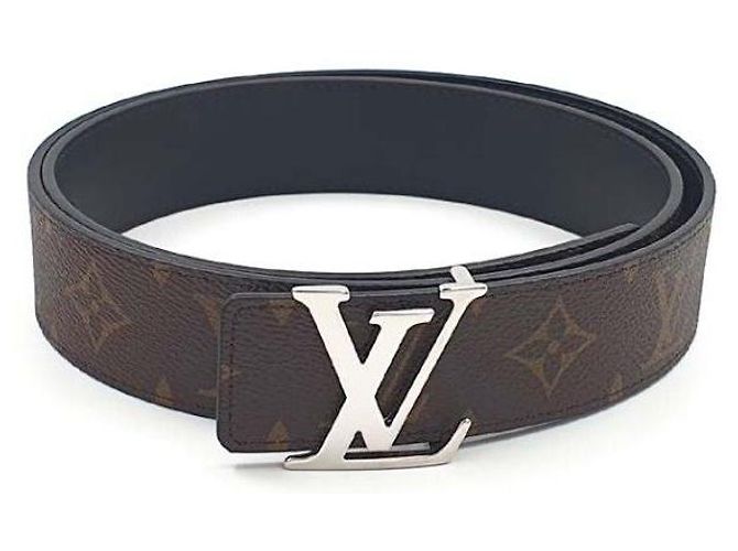 Louis Vuitton Cintura Monogram Reversibile Argento - vista 2
