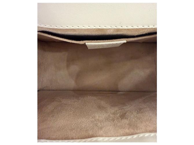 Gucci Borsa a tracolla Sylvie Mini White Bianco - vista 17