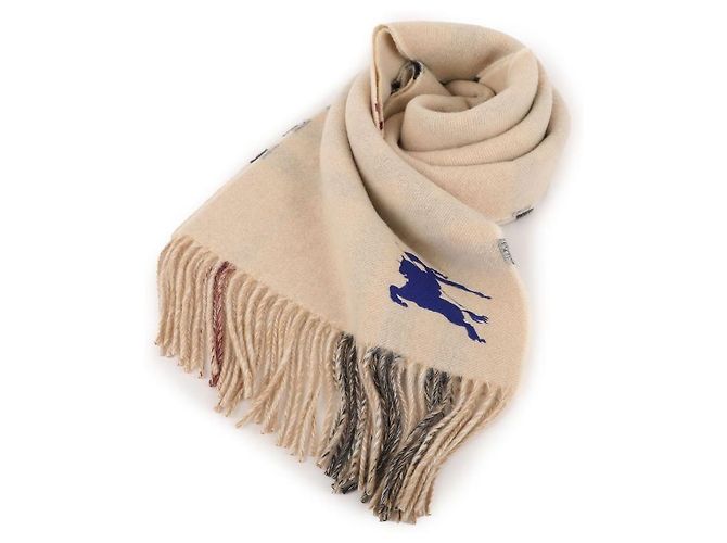 Burberry Bufanda de cachemira reversible Night Check Castaño - vista 3