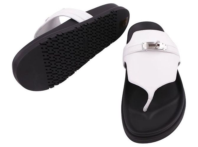 Hermès Sandalen Weiß - Ansicht 11