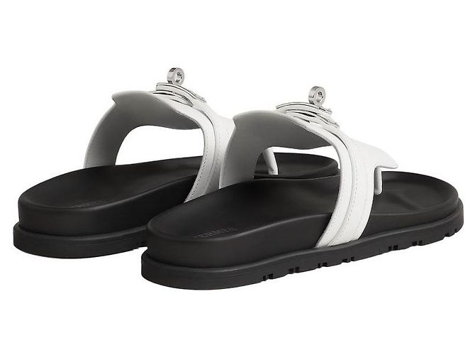 Hermès Sandalen Weiß - Ansicht 4