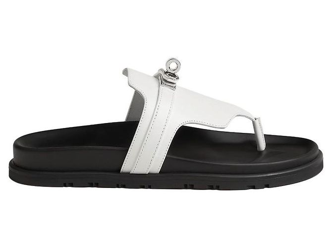 Hermès Sandalen Weiß - Ansicht 5