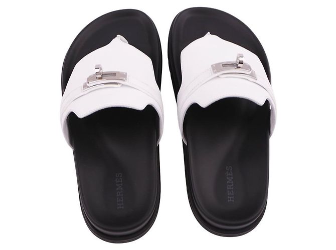 Hermès Sandalen Weiß - Ansicht 8