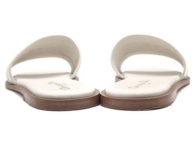 Miu Miu Pantofole Dway in vitello Bianco - vista 5