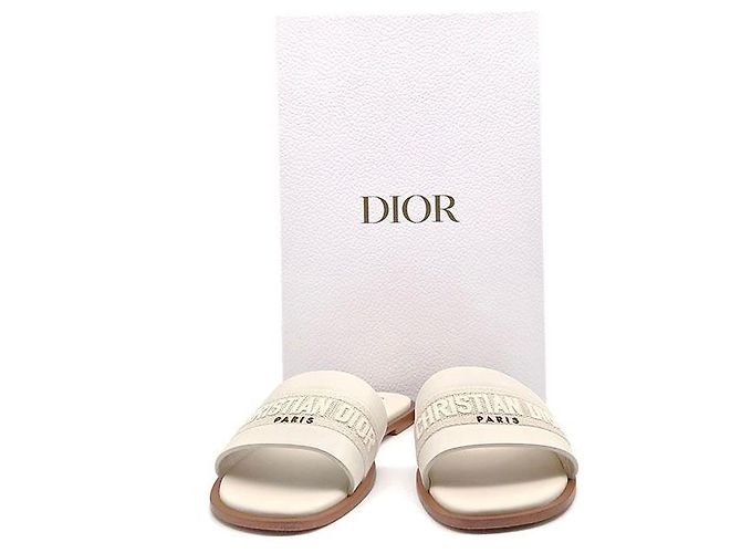Miu Miu Pantofole Dway in vitello Bianco - vista 7