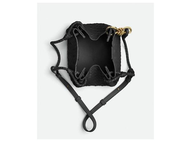 Bottega Veneta Borsa Parachute Piccola VCPPT Nero - vista 5