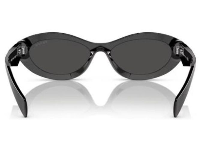 Prada Gafas de sol Oval Symbol Negro - vista 4