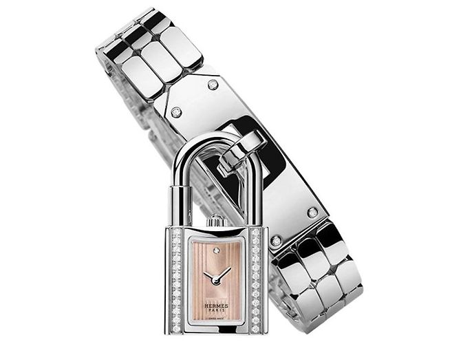 Hermès Orologio Mini Rosa - vista 6