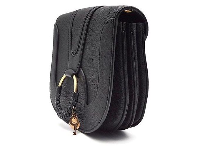 Chloé Borsa See by Chloe Hana Medium Nera in Pelle Nero - vista 2