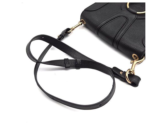 Chloé Borsa See by Chloe Hana Medium Nera in Pelle Nero - vista 5