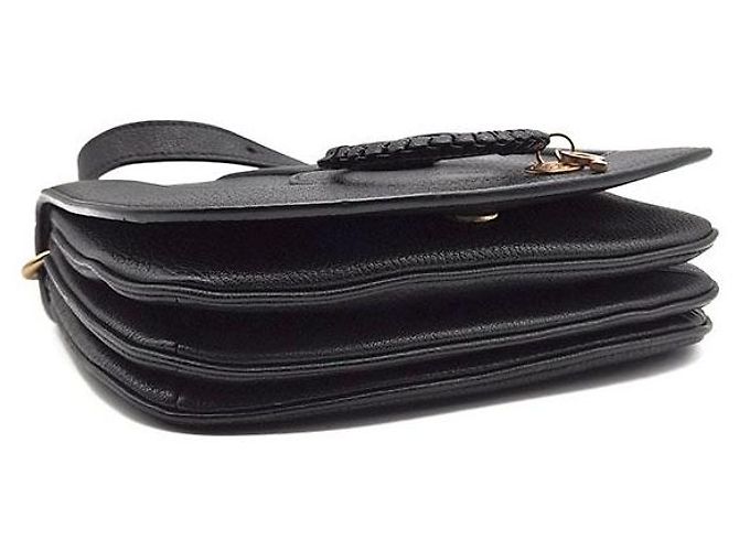 Chloé Borsa See by Chloe Hana Medium Nera in Pelle Nero - vista 7